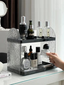 Axyaa Makeup & Skincare Organizer Shelf for Cosmetics Storage Array.