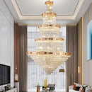 Axyaa Luxury Crystal Chandelier for Villa, Hotel, and Duplex