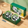 Axyaa Ceramic Cartoon Bowls & Chopsticks Set - Creative Gift Pack
