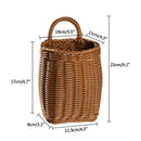 Axyaa Woven Hanging Storage Basket for Fruits and Sundries