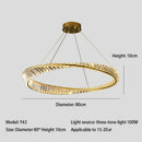 Axyaa Crystal Pendant Lamp: Modern LED Ceiling Light for Luxury Living Rooms