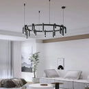 Axyaa U-shaped Chandelier Water Pipe Fixture for Restaurant, Bar, Bedroom - Creative Design
