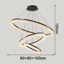 Axyaa Crystal Chandelier Pendant Light for Living Room Bedroom Ceiling, Luxury Indoor Lighting