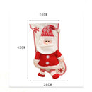 Axyaa Christmas Eve Socks: Children's Xmas Gift Candy Bag for Party Decoration