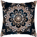 Axyaa Mandala Print Square Pillowcase - Home Decor Cushion Cover