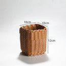 Axyaa Rattan Wicker Serving Baskets: 10 Styles for Bread, Fruit, Vegetables