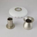Axyaa Modern Designer Nickel Ceiling Light with Pot Lid, LED Indoor Lamp