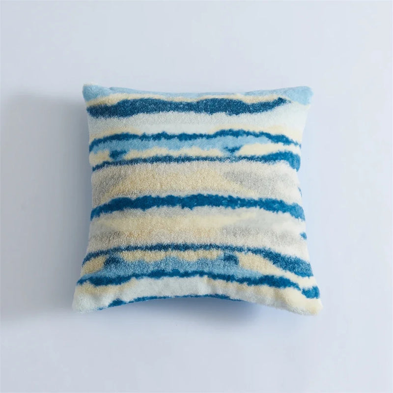 Leopard Print Cushion Cover 45x45 for Elegant Home Decor by Axyaa