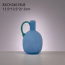 Axyaa Single Ear Glass Vase Hydroponic Color Bottle