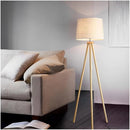 Nordic Reid Floor Lamp by Axyaa - Retro Minimalist Design with LED Lighting