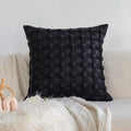 Axyaa Plaid Cushion Cover for Sofa Decor 45x45 Cream Style Home Living Room Pillow