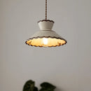 Axyaa Ceramic Pendant Lamp LED Hanglamp for Home Decoration Dinning Living Room