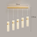 Axyaa Elegant Dining Room Chandelier Salon Ceiling Lamps Fancy Pendant Lights