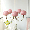 Axyaa Glass Chandelier Pendant Light for Elegant Living & Dining Room Decor