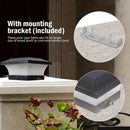 Axyaa Solar Fence Light: Bright Outdoor IP65 Garden Lamp for Courtyard, Gate, Wall