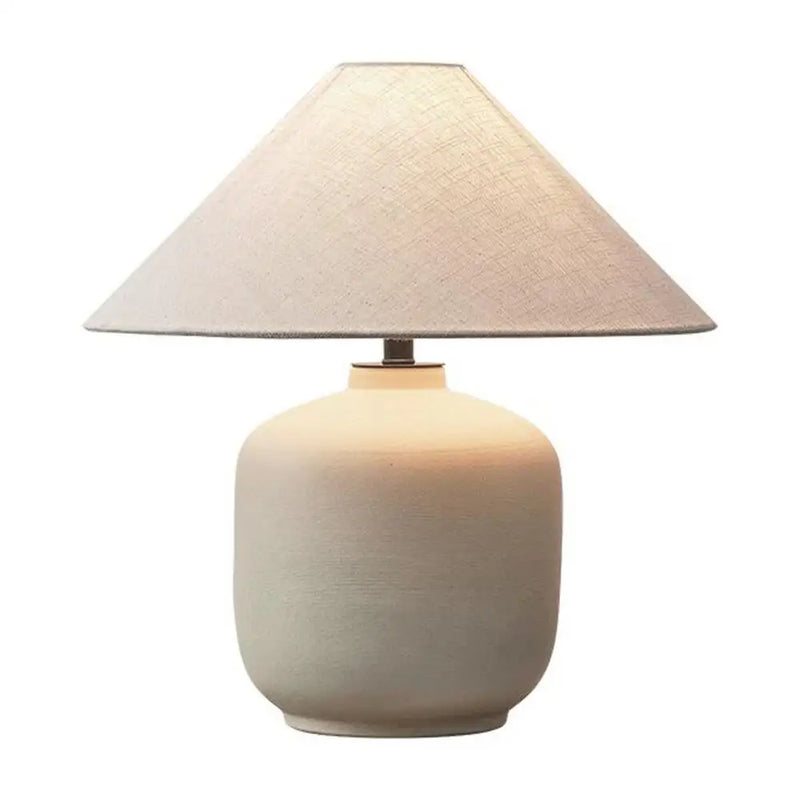 Axyaa Ceramic Table Lamp: Japanese-style Bedroom Decoration & Living Room Light