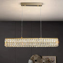 Axyaa Crystal Chandelier Pendant Light for Living and Dining Room