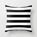 Axyaa Geometric Stripe Polyester Pillow Cover Home Decor Cushion Case