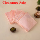 Axyaa Coral Fleece Adult Square Towel Set