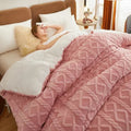 Axyaa Winter Warmth Artificial Lamb Cashmere Weighted Blanket - High Quality Thick Duvet