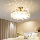 Axyaa Modern Gold Crystal Chandelier Nordic Luxury Ceiling Light for Living Room, Bedroom