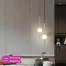 Axyaa Modern LED Pendant Light for Bedroom and Hotel Decor