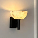 Axyaa Marble Wall Lamp: Modern Wabi-Sabi Style Luxury Bedroom Lighting