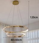 Axyaa Modern Chandelier Stair Pendant Lamp Living Room Lighting
