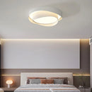 Axyaa Modern Creamy Ceiling Light for Bedroom, Study, and Dining Room