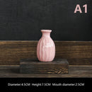 Axyaa Ceramic Mini Vase Set for Nordic Room Decor