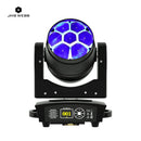 Axyaa Zoom Wash 7x40W RGBW Moving Head Light for DJ Club Disco Stage