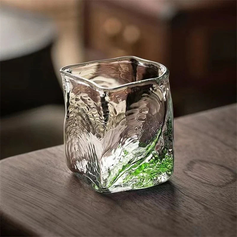 Axya Crystal Glass Whiskey Wine Cocktail Drinking Glasses Clear Color Glassware