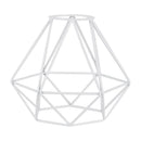 Axya Industrial Geometric Metal Wire Frame Ceiling Pendant Lampshade