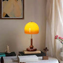 Axyaa Glass Desk Lamp, Retro American Style, Bedroom Headboard Decor, Creative Gift