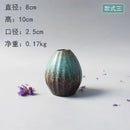 Axyaa Ceramic Small Flower Vase - Japanese-Style Tabletop Ornament & Home Decoration