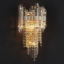 Axyaa Crystal Wall Lamp: Postmodern Trendy Lighting for Living Room, Bedroom & Sofa Background