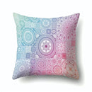 Axyaa Nordic Floral Print Cushion Cover - 45x45CM