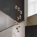 Axyaa Modern LED Ceiling Chandelier for Bedroom and Dining Room Lighting