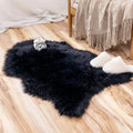 Axyaa Plush Faux Sheepskin Rug Soft Fluffy for Living Room & Bedroom