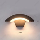 Axyaa LED Waterproof Wall Lamp Indoor/Outdoor Decorative Lighting for Garden, Corridor