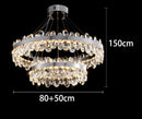 Axyaa LED Chandelier for Modern Dining Room Indoor Lighting