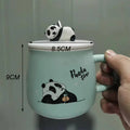 Axyaa Cartoon Ceramics Mug: Cute Coffee Milk Tea Cup Drinkware Gift