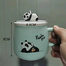 Axyaa Cartoon Ceramics Mug: Cute Coffee Milk Tea Cup Drinkware Gift