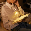 Axya Clip Book Light: Portable USB Charging LED Night Lamp