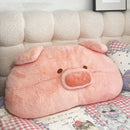 Axyaa Super Soft Pig Head Cushion Bedhead Pillow