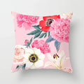 Axyaa Flower Butterfly Pattern Decorative Pillowcase for Home Sofa.