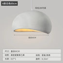 Axyaa Nordic Wabi Sabi Pendant Lamps LED Ceiling Chandelier for Modern Living Room