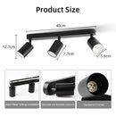 Axyaa LED Ceiling Lamp Track Spotlight for GU10 Bulb Replacement