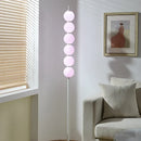 Axyaa Rainbow Candy Glass Balls LED Floor Lamp for Stylish Living Room Decor