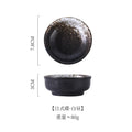 Axyaa Round Seasoning Dishes Set for Home & Restaurant, 2pcs